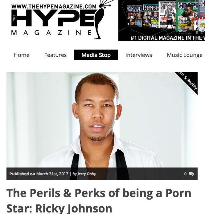665px x 695px - Ricky Johnson Gets Props from Mainstream Hip Hop Mag The Hype | RogReviews