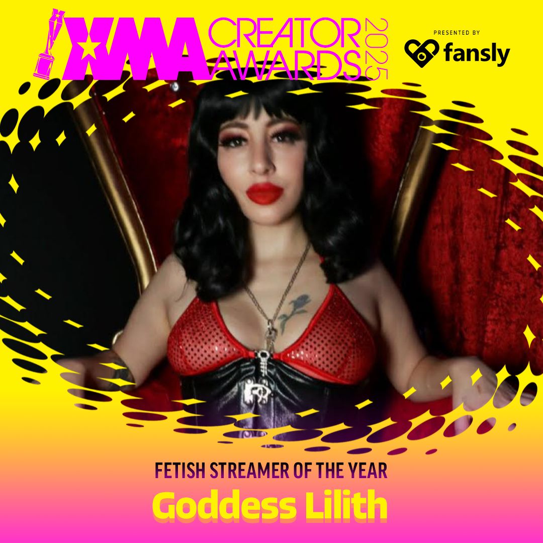 GoddessLilith XMA Uncategorized Goddess Lilith Earns Dual Nominations at XMA Creator Awards Goddess Lilith Earns Dual Nominations at XMA Creator Awards Goddess Lilith Earns Dual Nominations at XMA Creator Awards