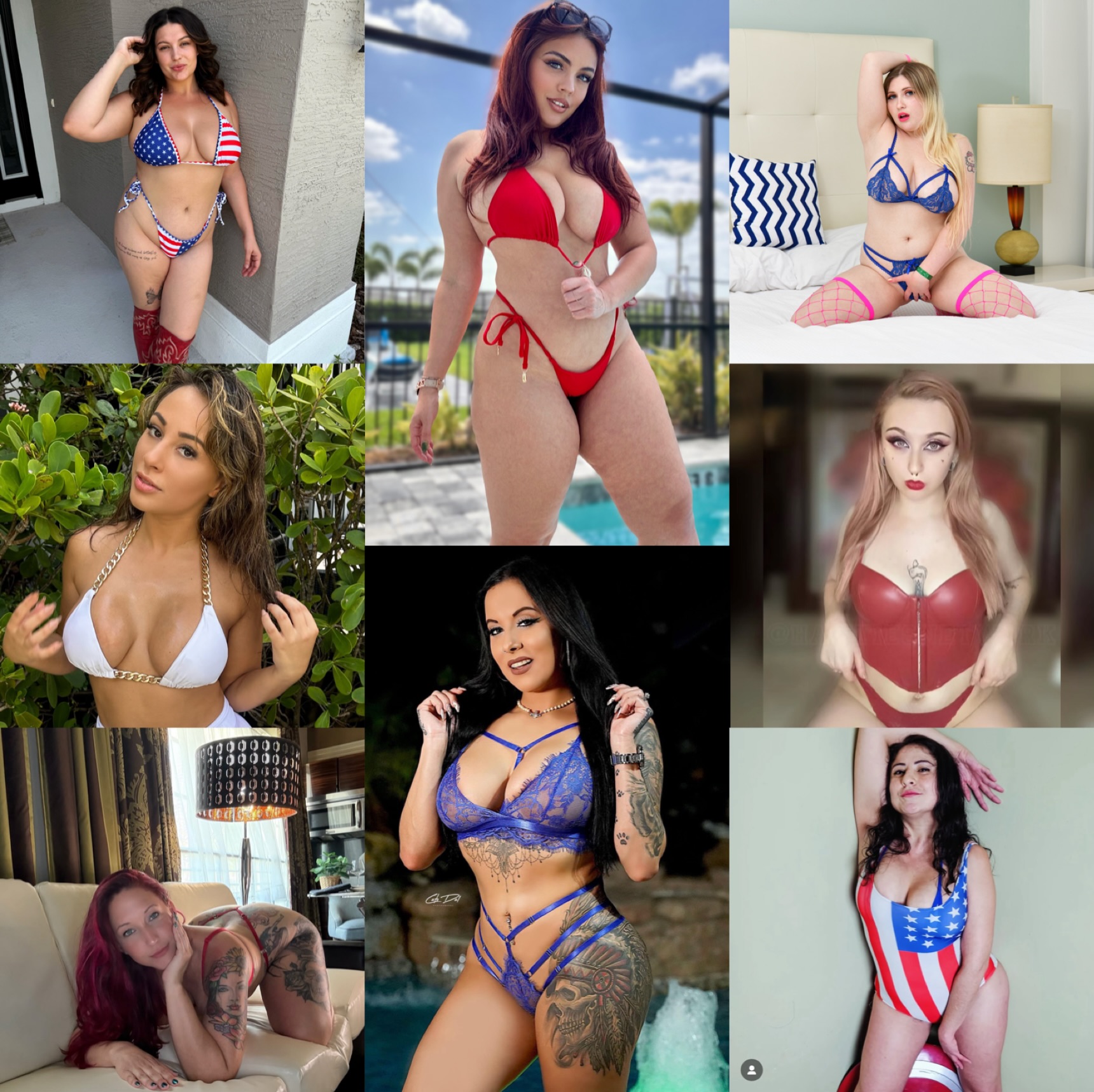 Scarlett Venom Participating In 8 Girl Live Show On July 2