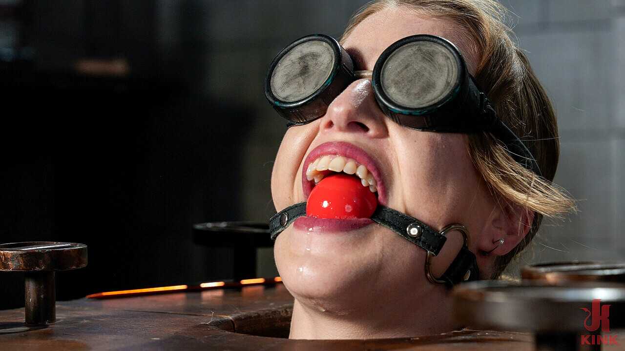 Octavia Red Pushes Limits in Her First Device Bondage Scene for KINK