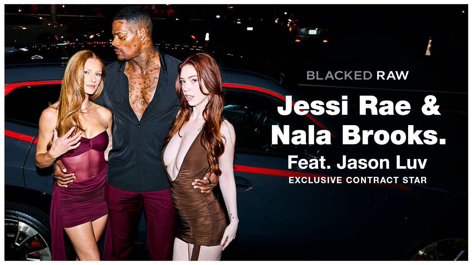 Jessi Rae and Nala Brooks Join Jason Luv in a Scorching Blacked Raw Threesome